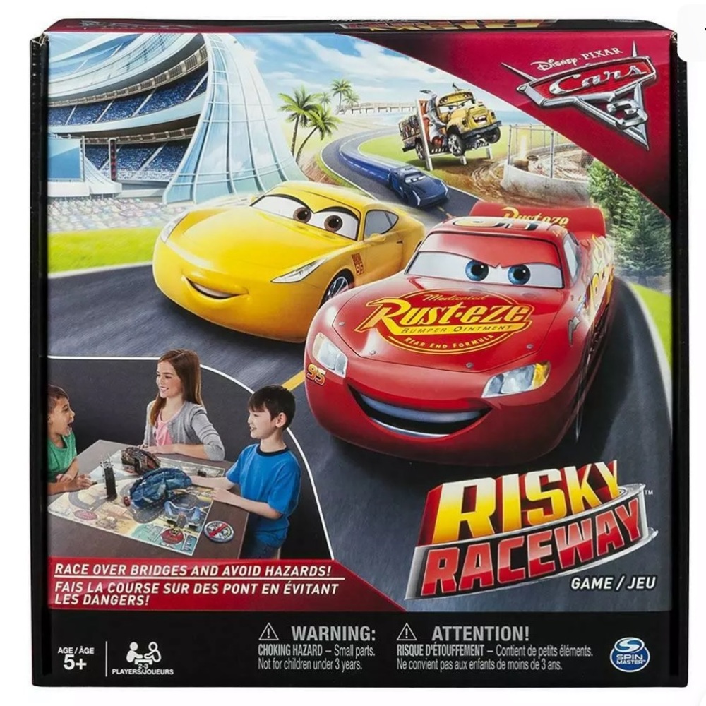 Disney Pixar Cars Risky Raceway Board Game - Picture 4 of 4